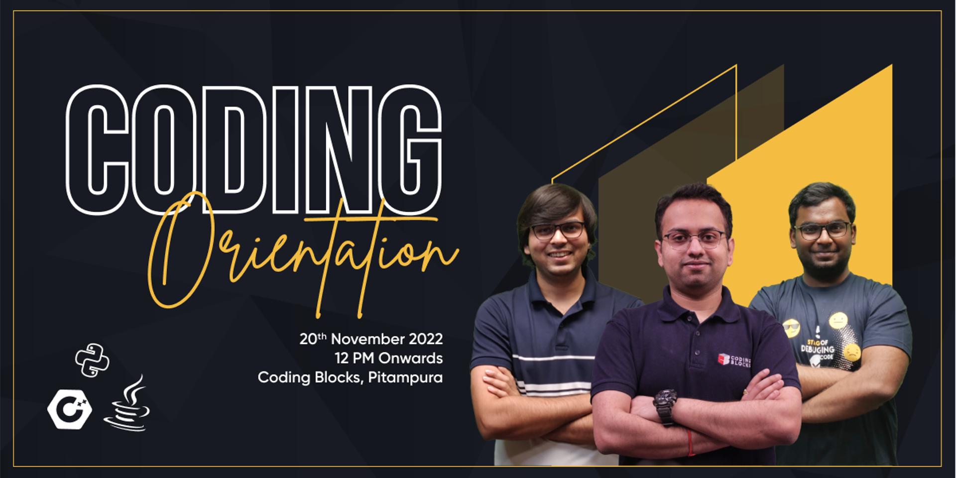 Cover Image for Coding Orientation | Pitampura