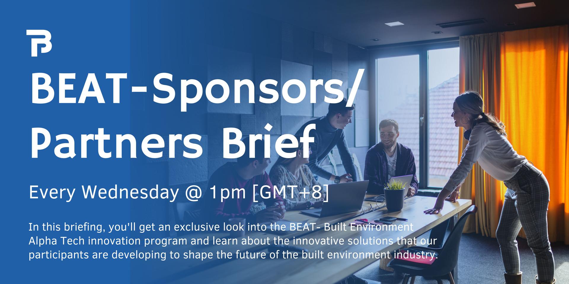 Cover Image for BEAT Innovation Program: Sponsors Brief