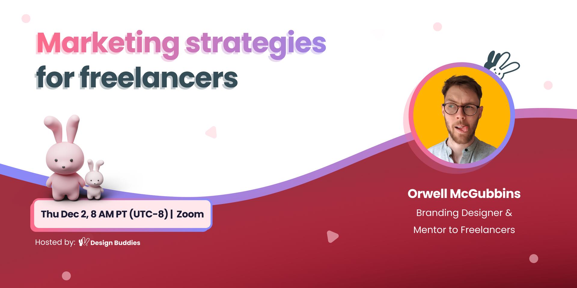 Cover Image for Marketing strategies for freelancers