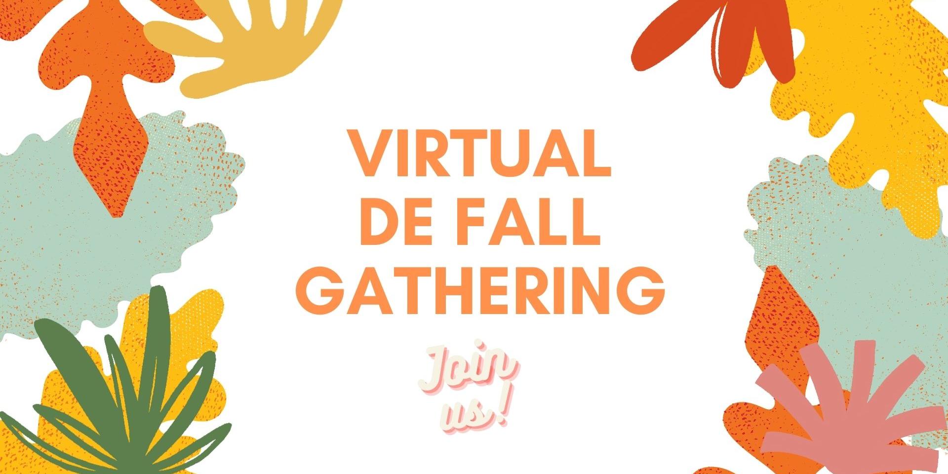 Cover Image for Virtual DE Fall Gathering