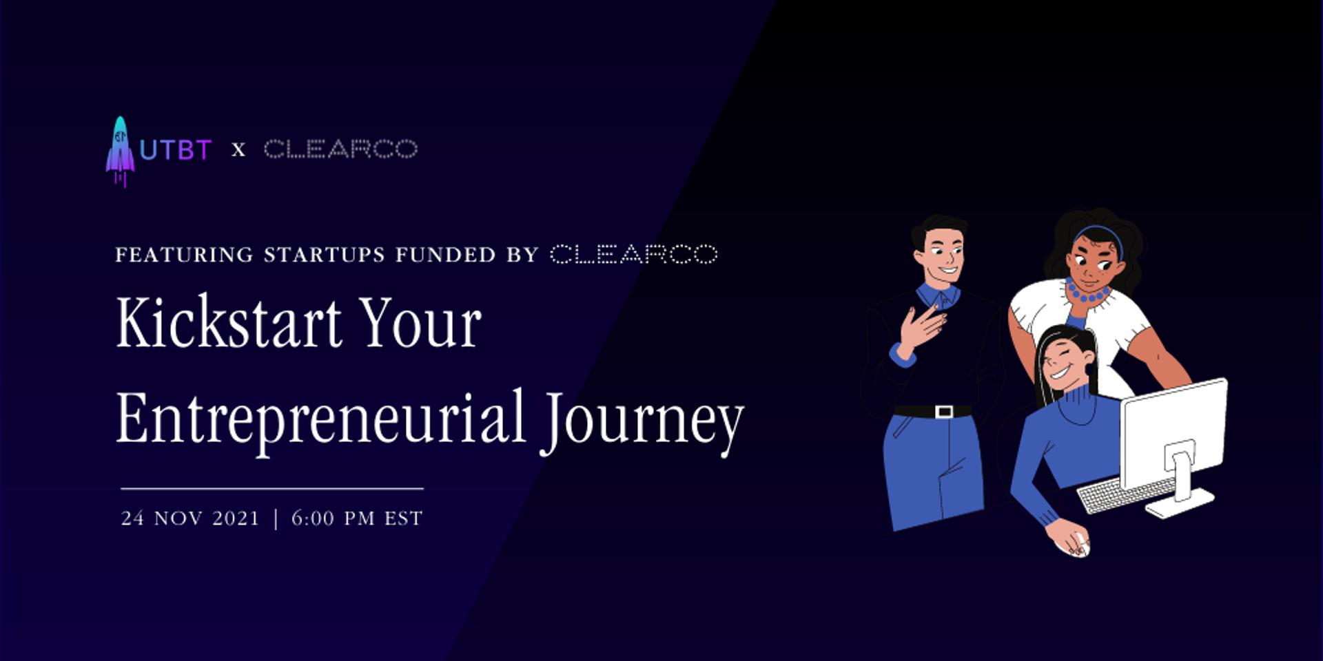 Cover Image for Kickstart Your Entrepreneurial Journey | with Clearco
