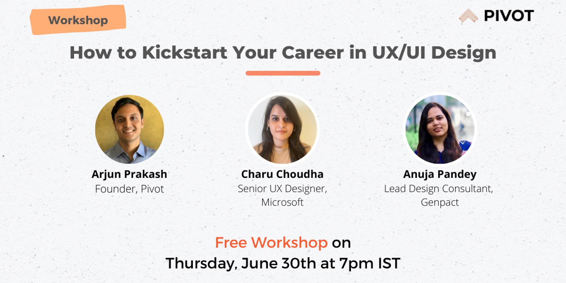 Cover Image for How to Kickstart your Career in UX/UI Design