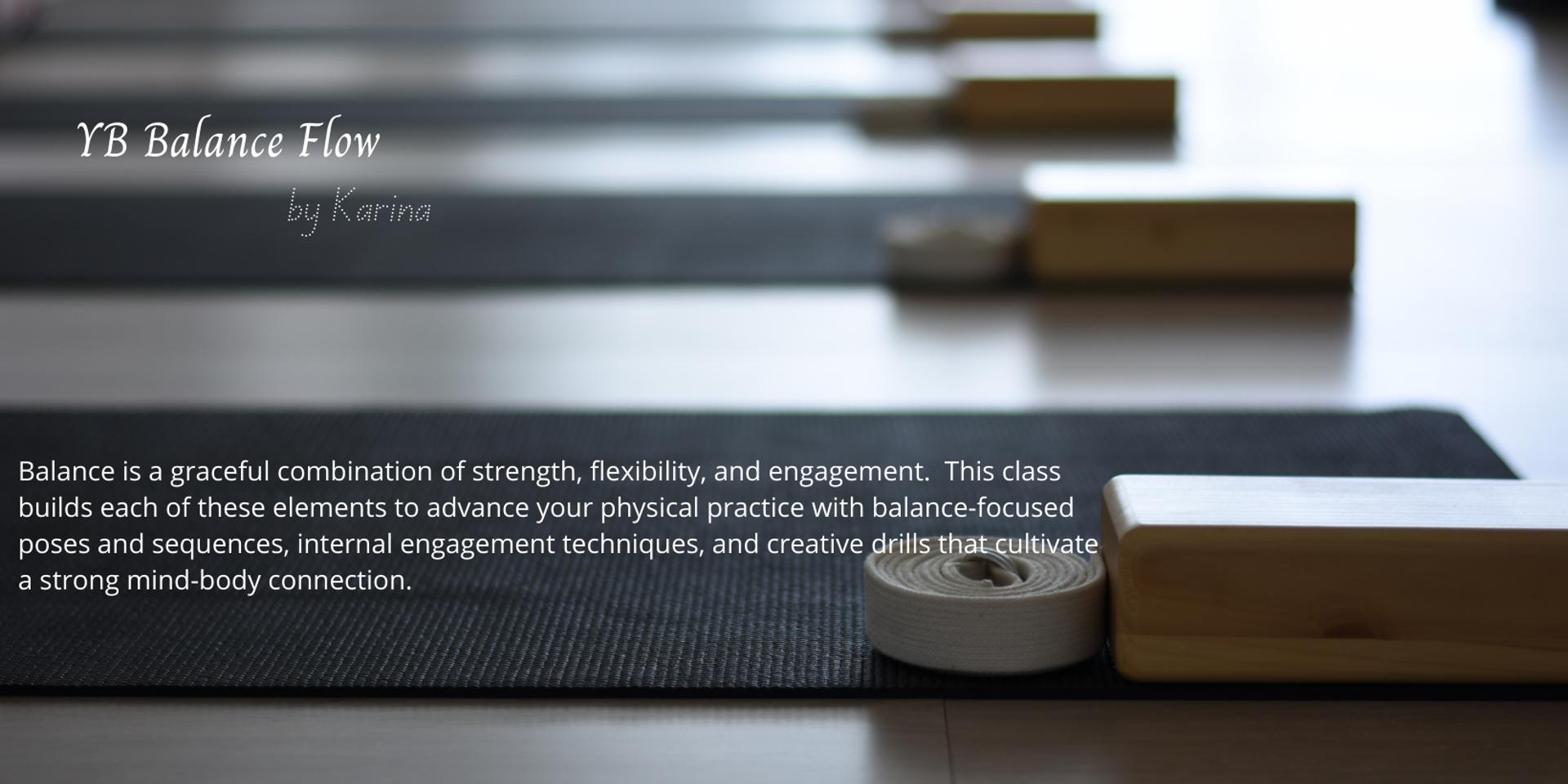 Cover Image for Vinyasa Balance Flow w/Karina