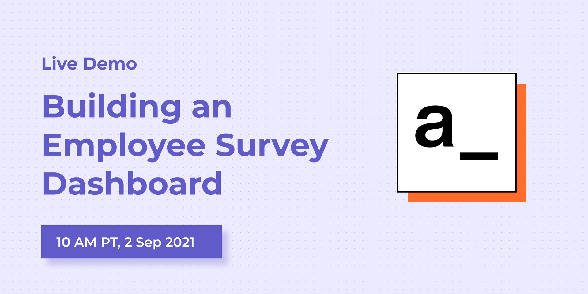 Cover Image for Building an Employee Survey Dashboard using SAN (Supabase, Appsmith, n8n) stack!