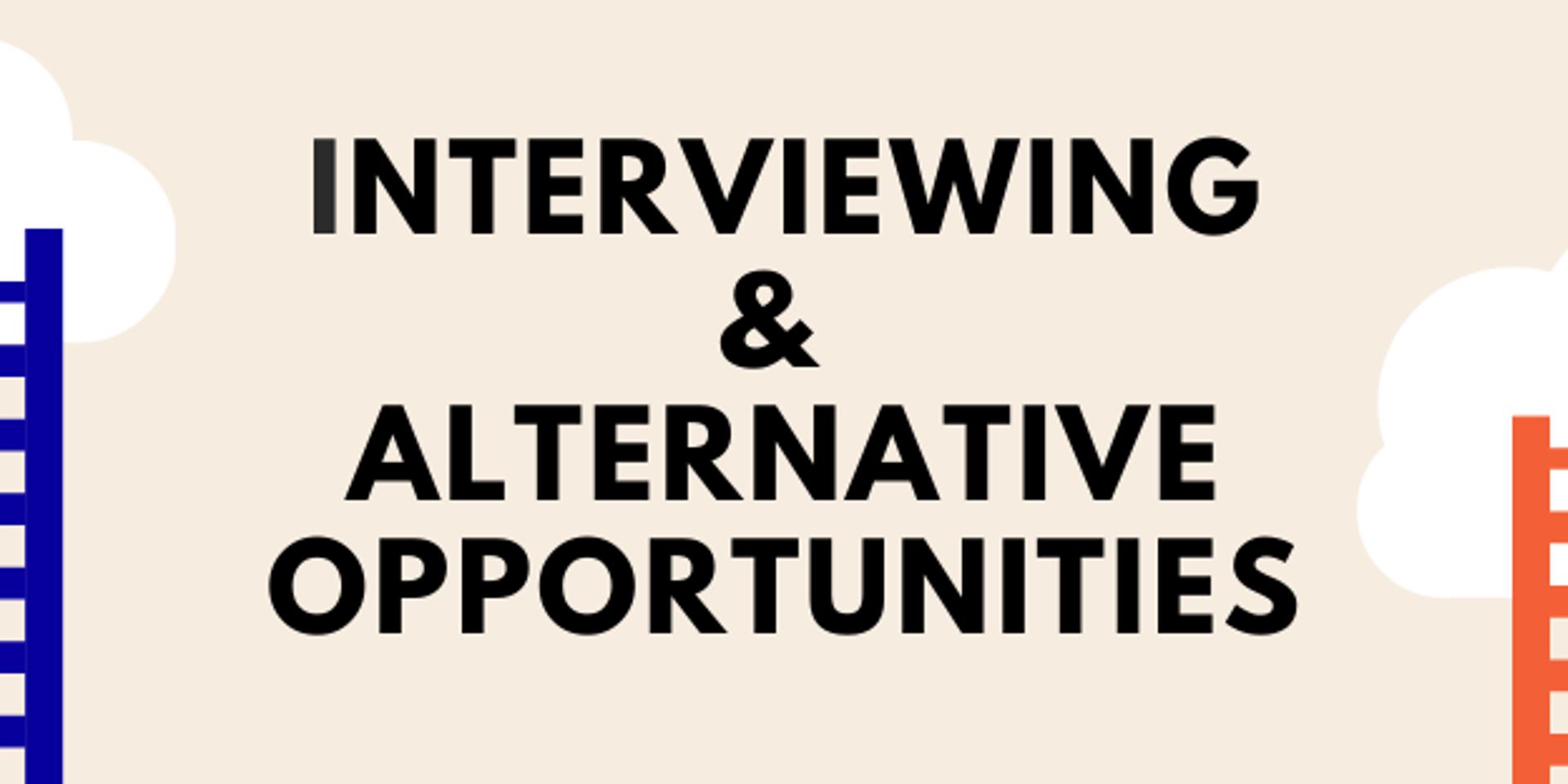 Cover Image for IUGA x iCareers: Interviewing & Alternative Opportunities