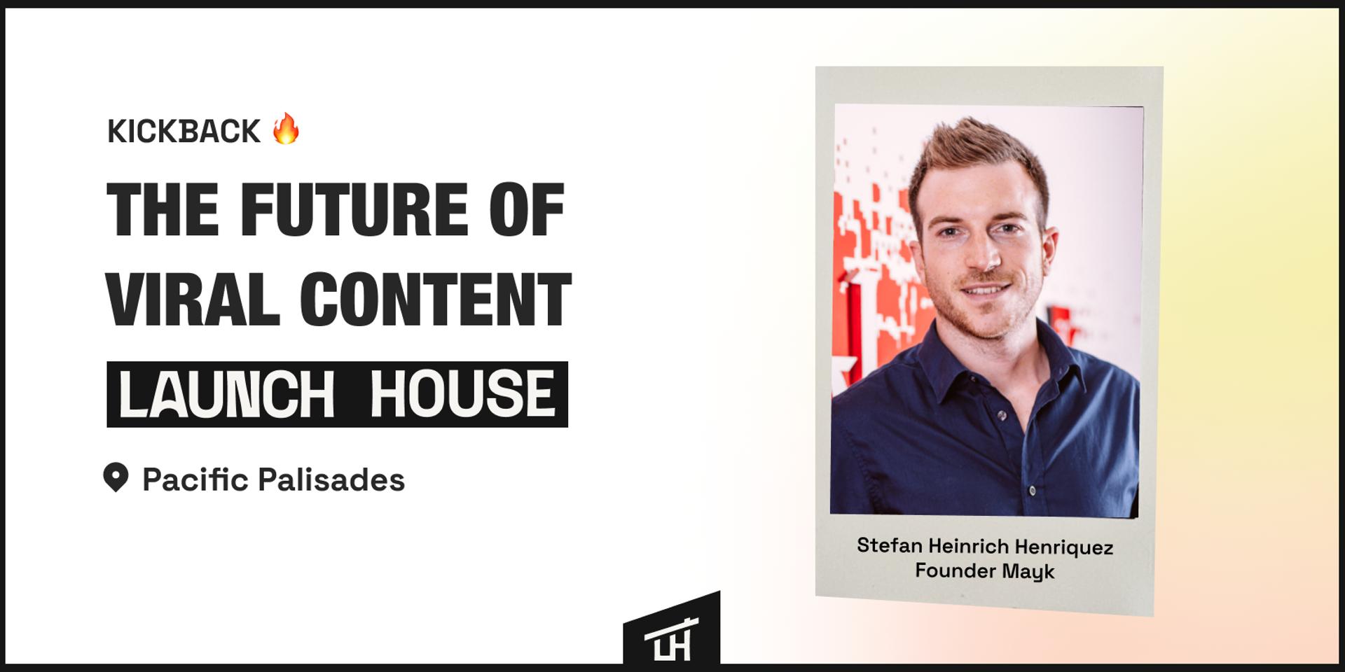 Cover Image for The Future of Viral Content w/ Stefan Heinrich Henriquez