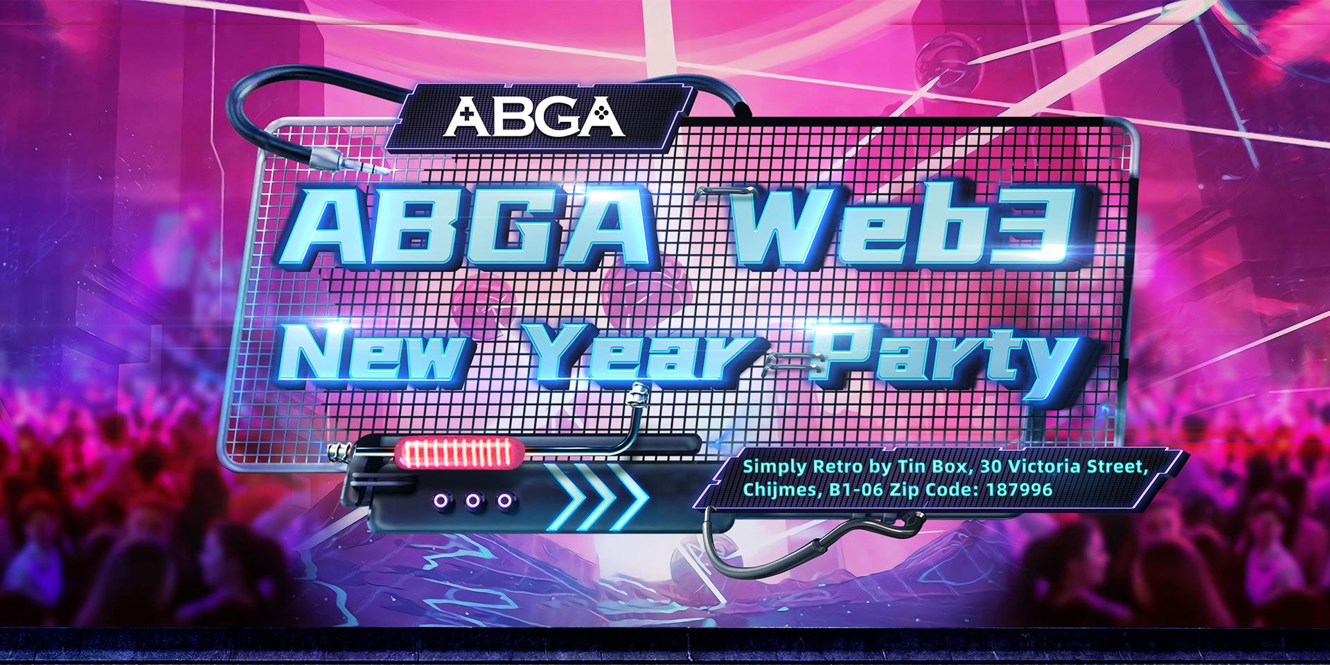 Cover Image for 2023 Jan. 17 ABGA Web3 New Year Party for VIP(*Including Dinner, Free-flow Drinks, Live Band Show!)