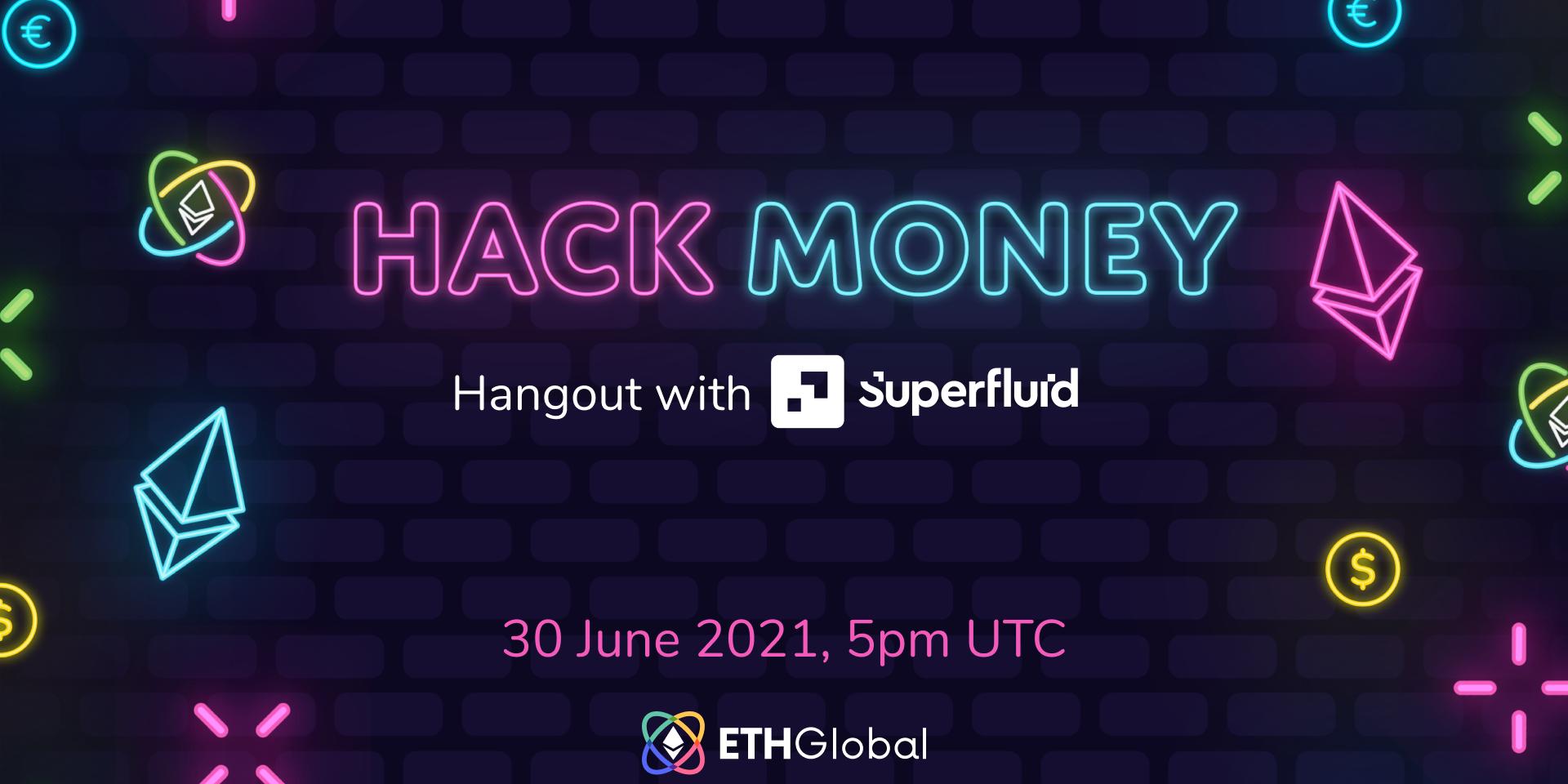 Cover Image for HackMoney Hangout with Superfluid