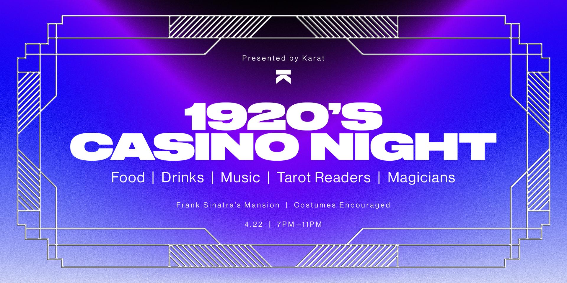 Cover Image for Team RAR  |  Karat - Casino Night
