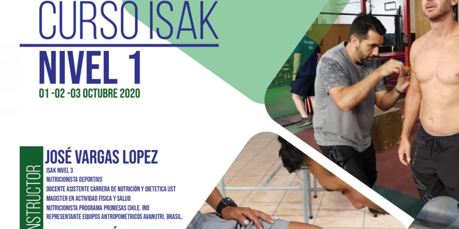 Cover Image for CURSO INTERNACIONAL ISAK NIVEL 1