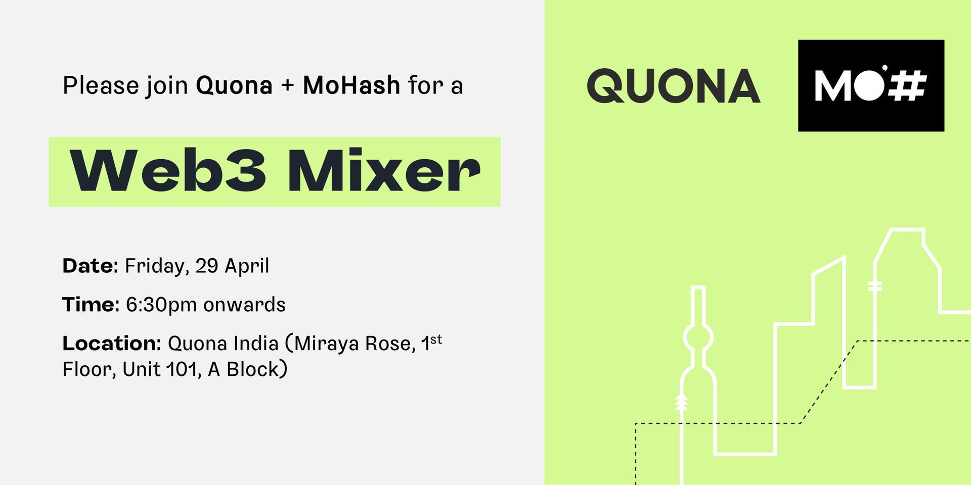 Cover Image for Quona + MoHash: Web 3 Meetup