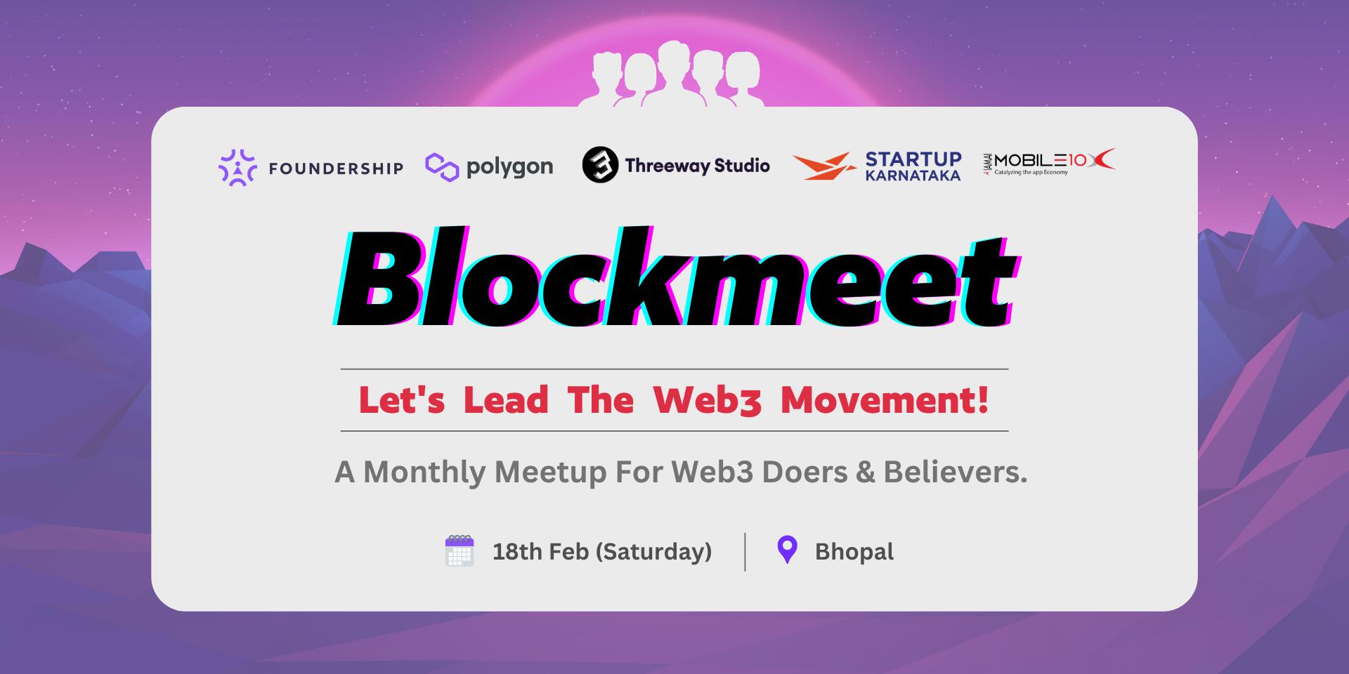 Cover Image for Blockmeet - Bhopal