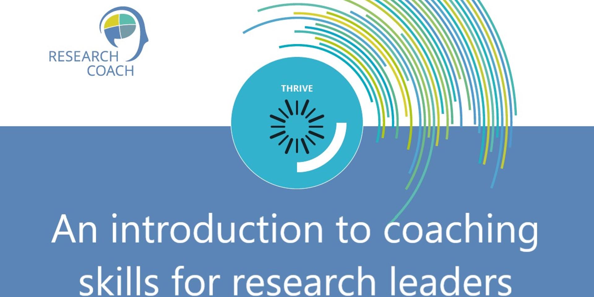 Cover Image for An introduction to coaching skills for research leaders