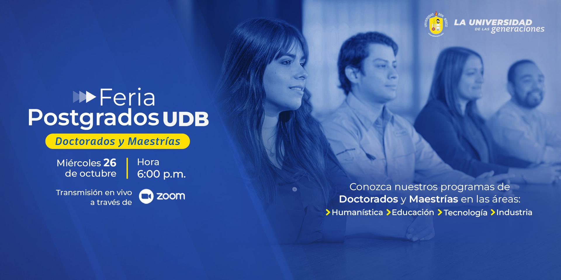 Cover Image for Feria de Postgrados UDB
