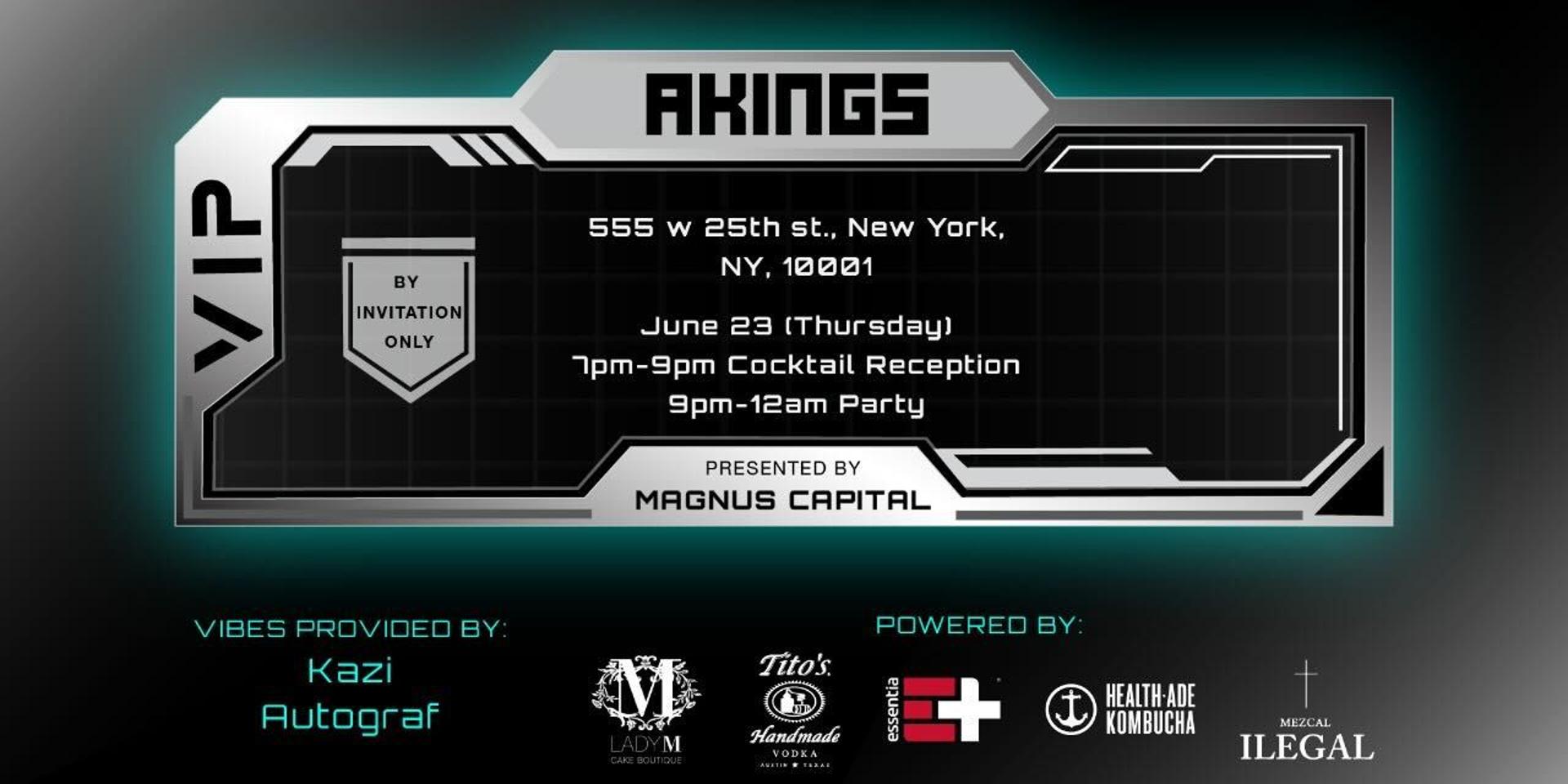 Cover Image for WEAR2EARN FASHION NFT KICKOFF PARTY: AKINGS
