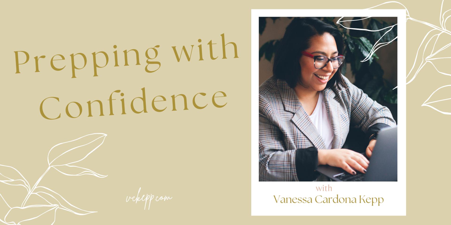 Cover Image for Free Workshop on Prepping for a Presentation with Confidence