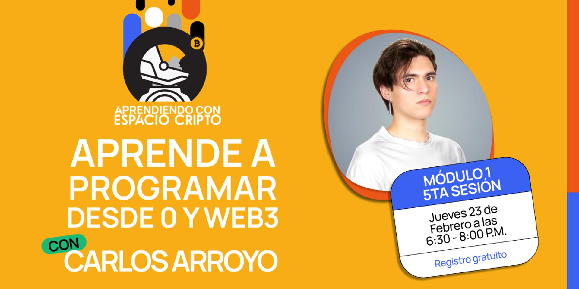 Cover Image for 👩‍🚀Aprendiendo Con Espacio Cripto - Aprende a Programar desde 0 y Web3