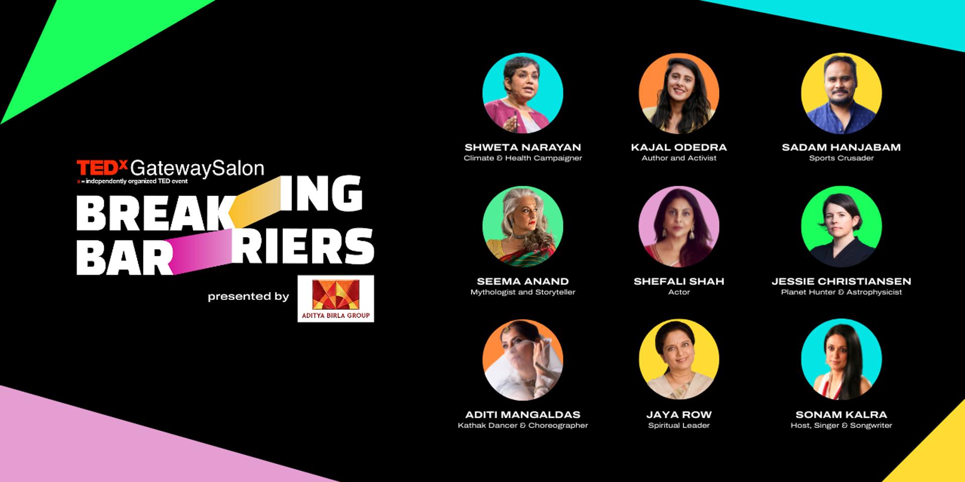 Cover Image for TEDxGatewaySalon | Breaking Barriers  (leap.club Exclusive Guest List) 