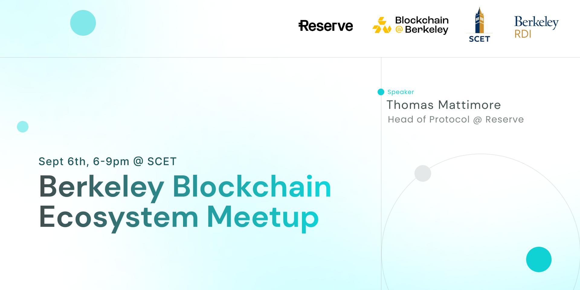 Cover Image for Berkeley Blockchain Ecosystem Meetup