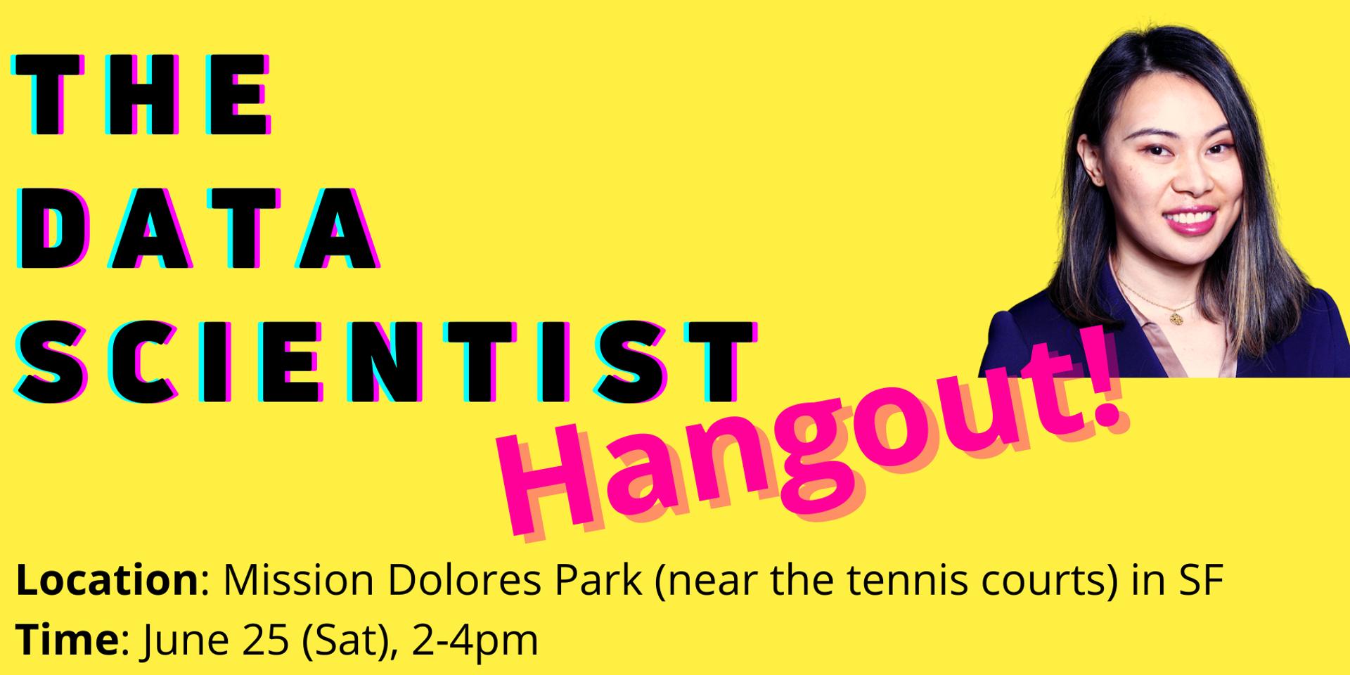 Cover Image for the data scientist hangout @dolores park tennis courts area