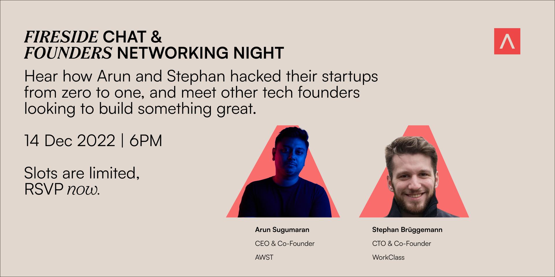 Cover Image for Antler Fireside Chat & Founders Networking Night