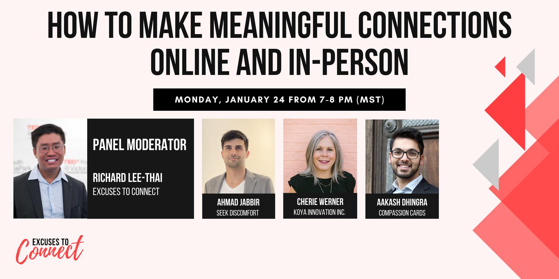 Cover Image for How to Make Meaningful Connections Online and In-Person