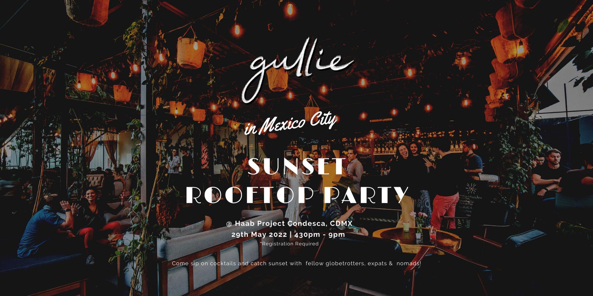 Cover Image for Gullie Mexico City Rooftop Cocktail Party