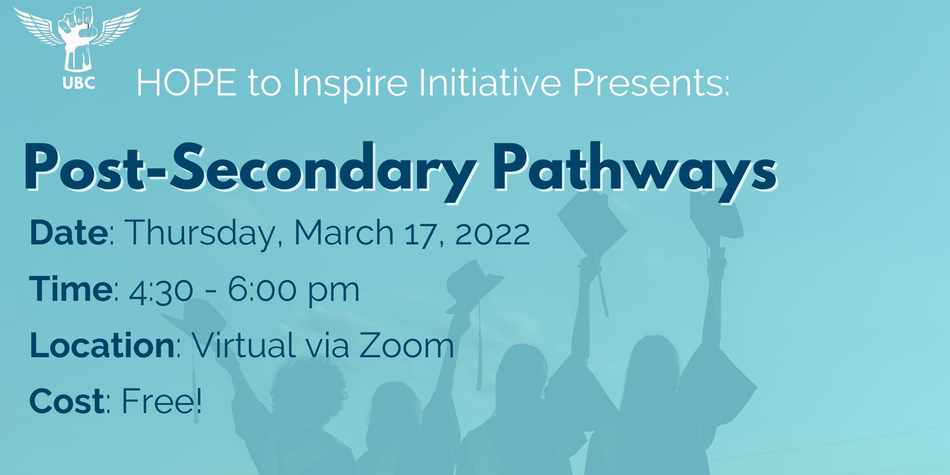 Cover Image for HOPE to Inspire: Post-Secondary Pathways