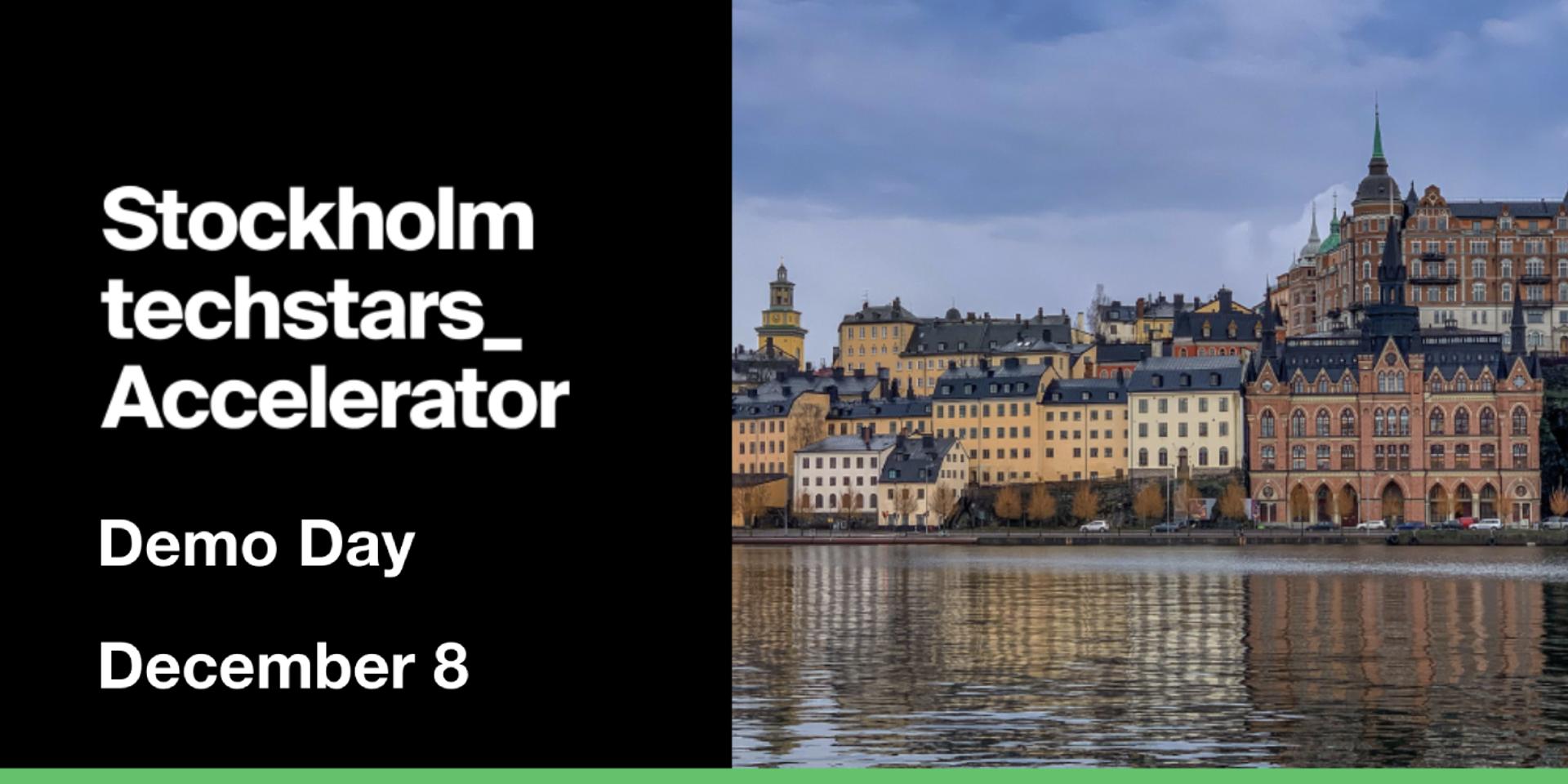 Cover Image for Stockholm Techstars Accelerator: Demo Day 🚀 (in person)