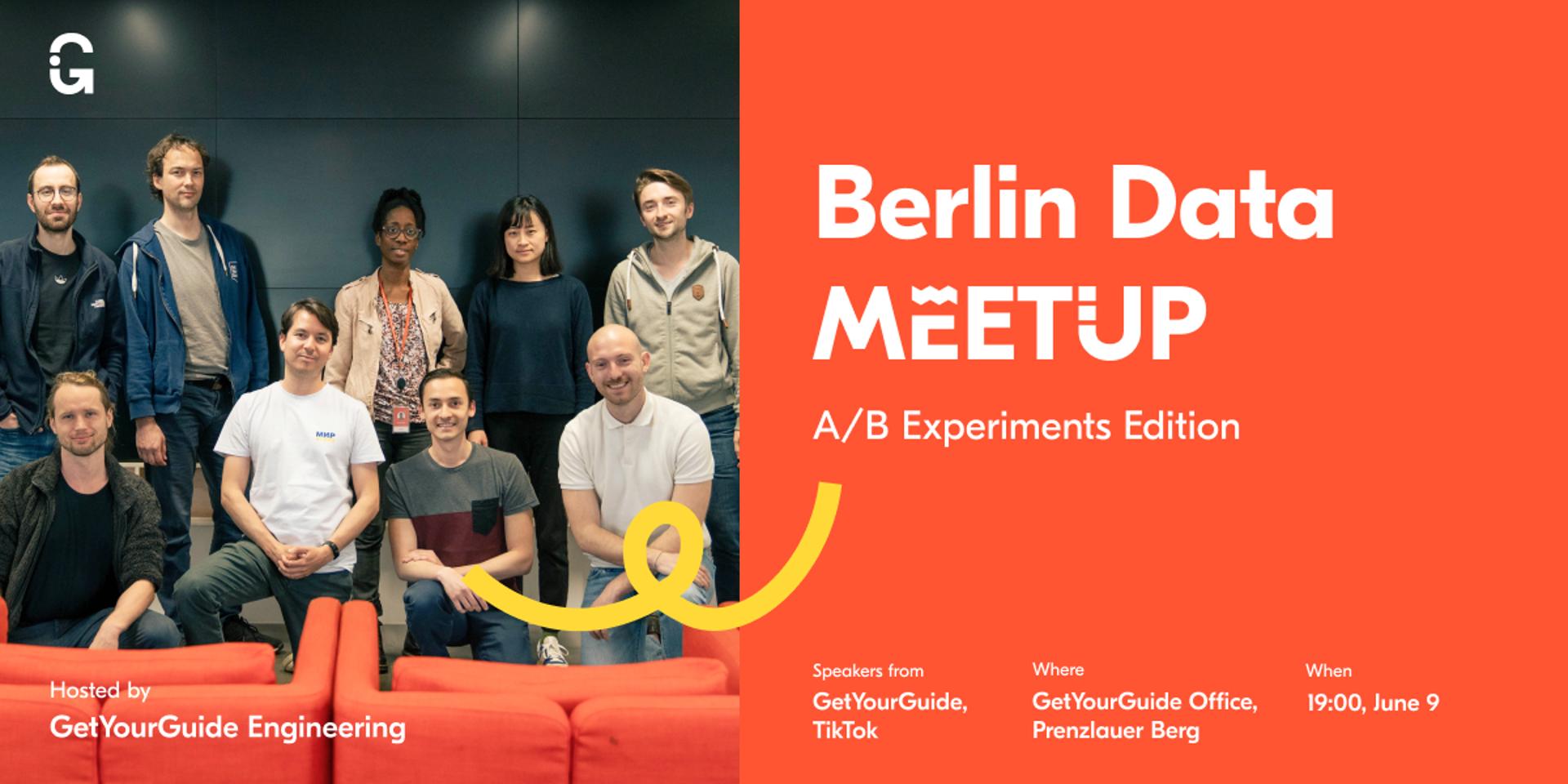 Cover Image for  Berlin Data Meetup | GetYourGuide