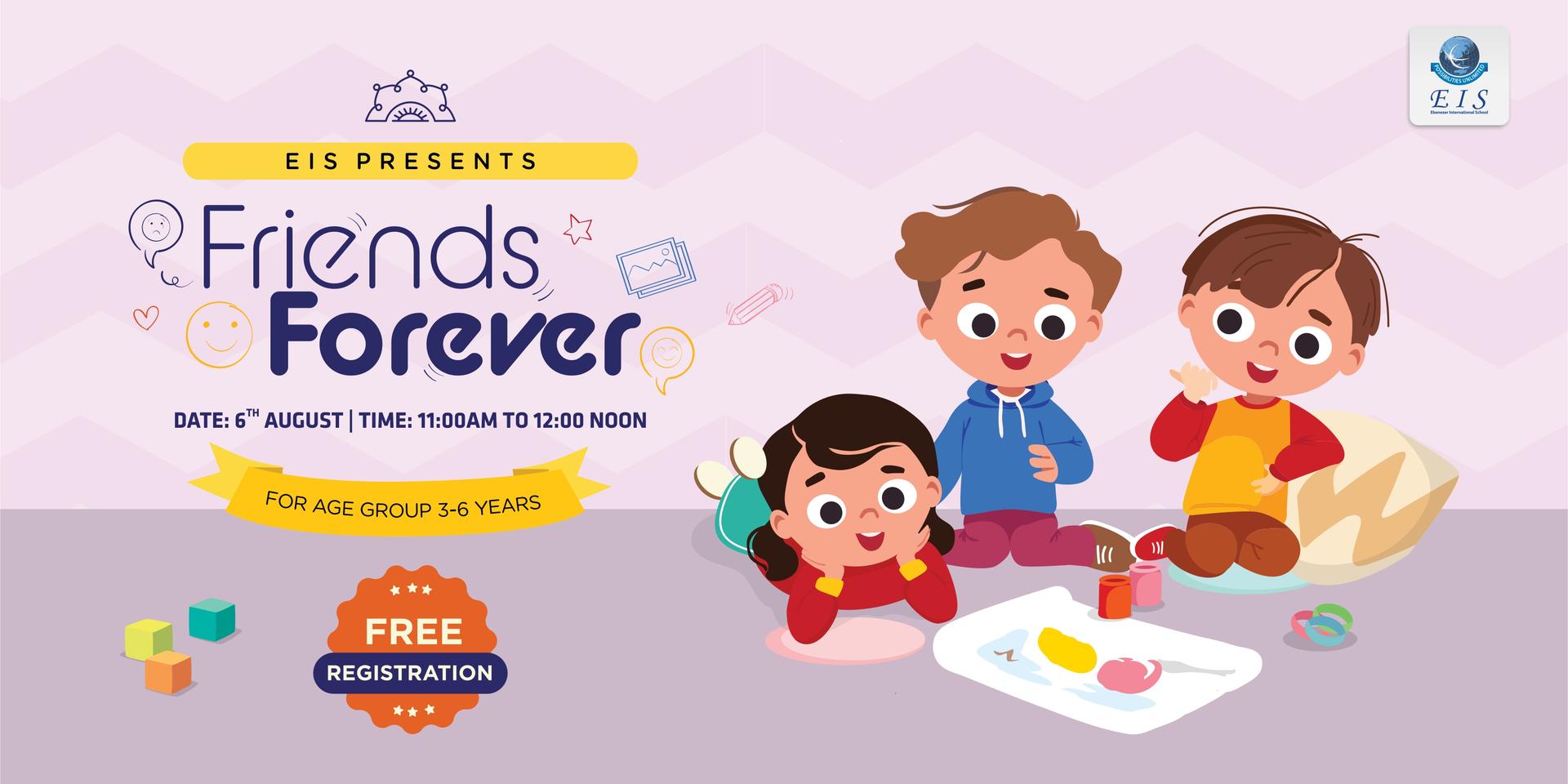 Cover Image for FRIENDS FOREVER - FREE ONLINE EVENT