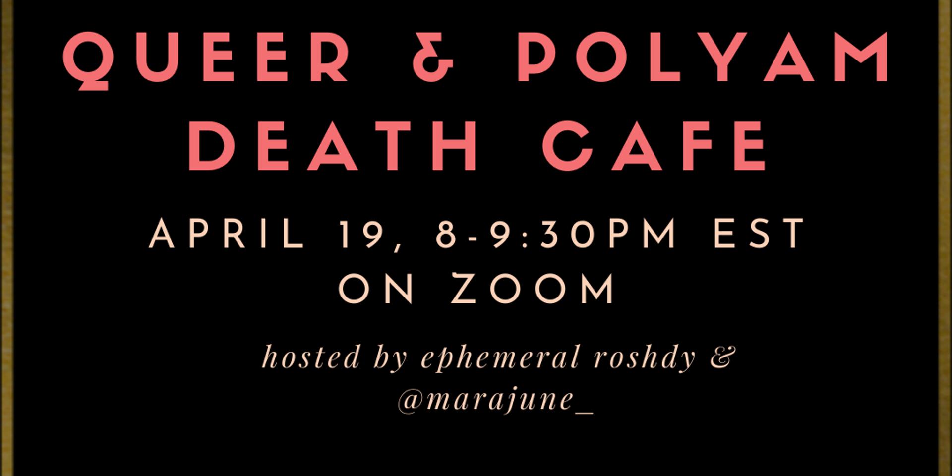 Cover Image for Queer & Polyamorous Death Cafe