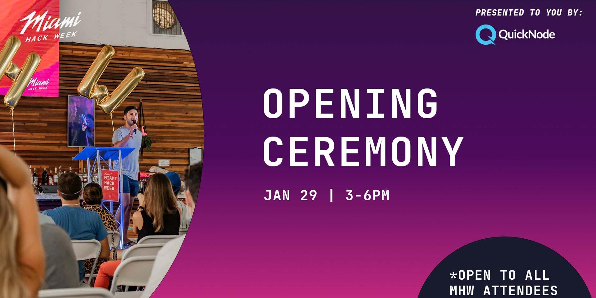 Cover Image for MHW 23' Opening Ceremony | 🚀 Quicknode