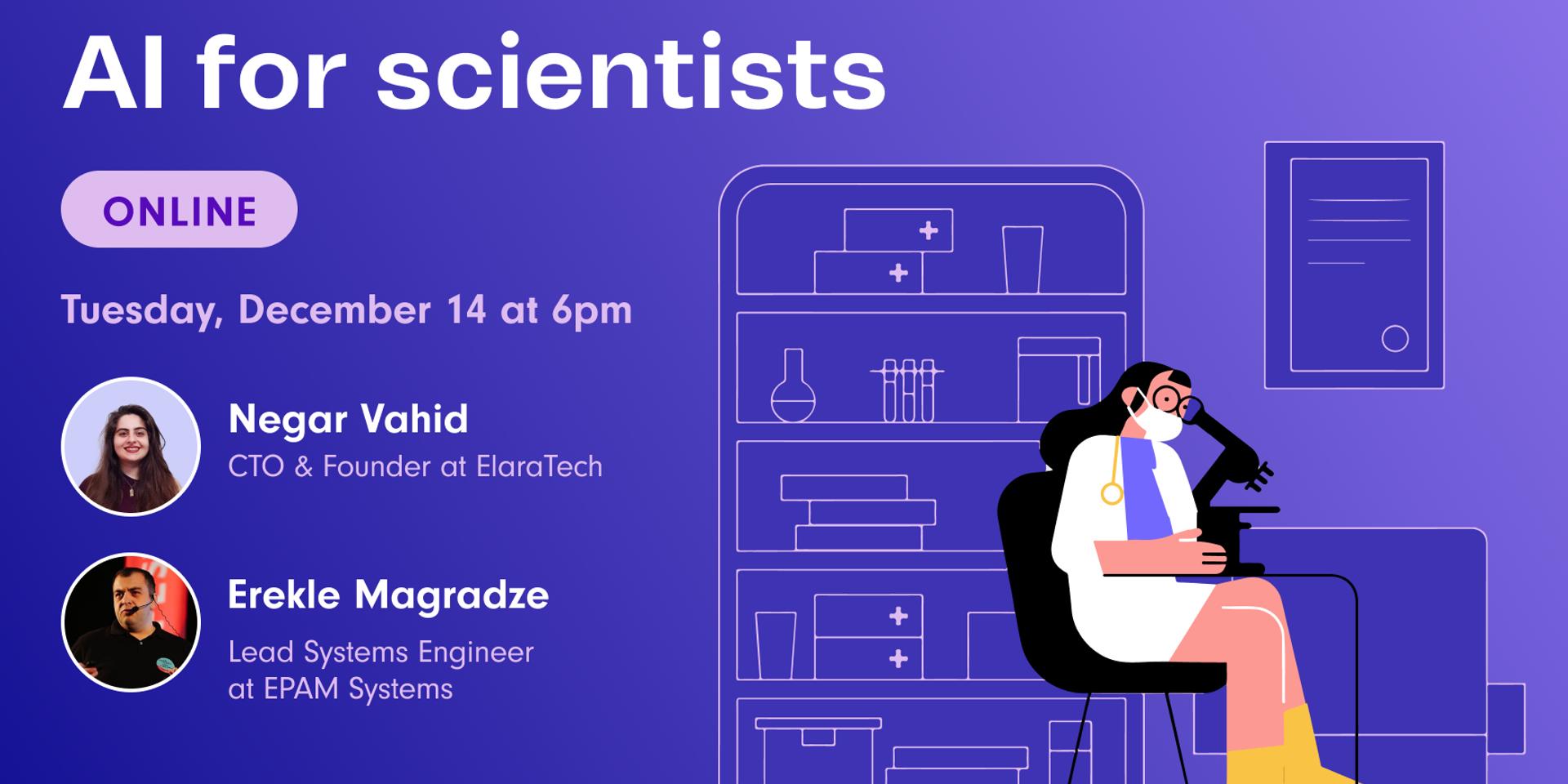Cover Image for AI for scientists
