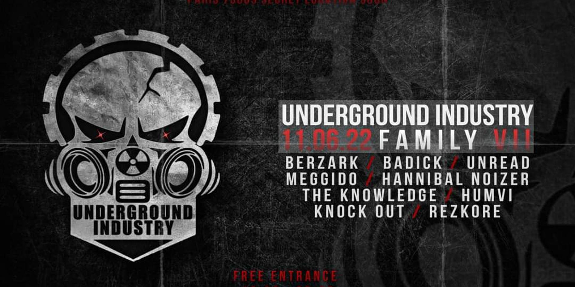 Cover Image for Underground Industry - Family VII (DJ)
