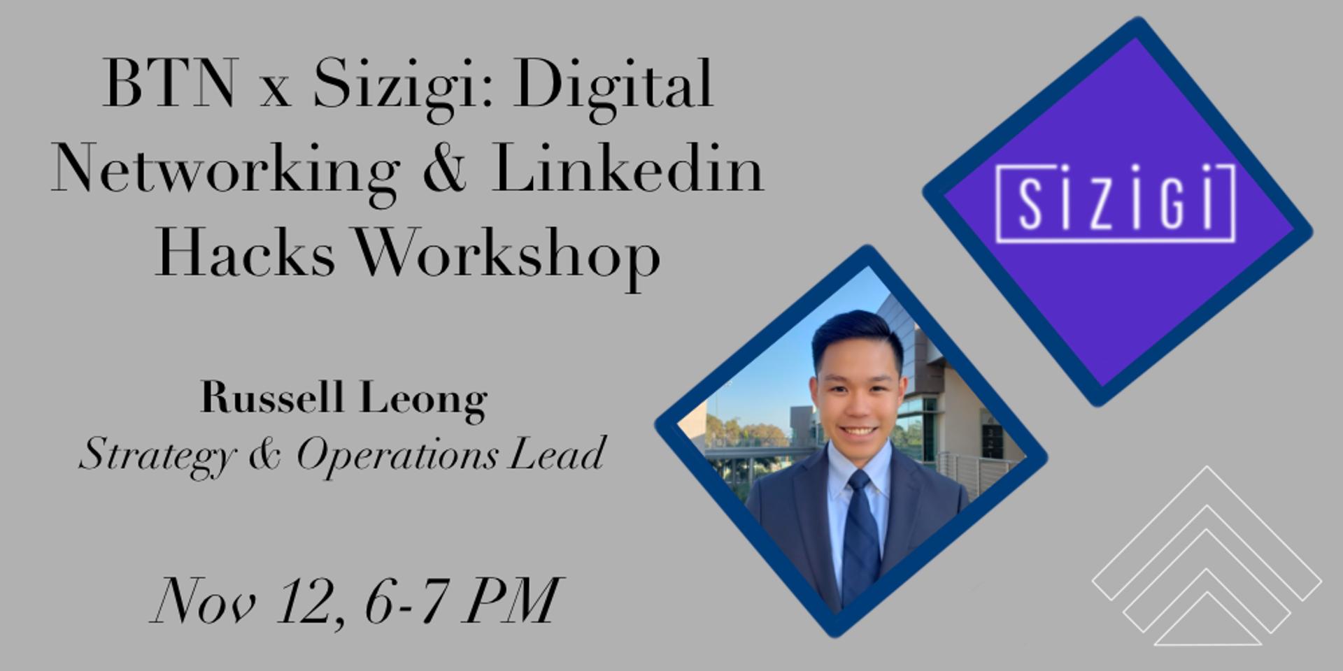 Cover Image for Digital Networking & LinkedIn Hacks ft. Sizigi