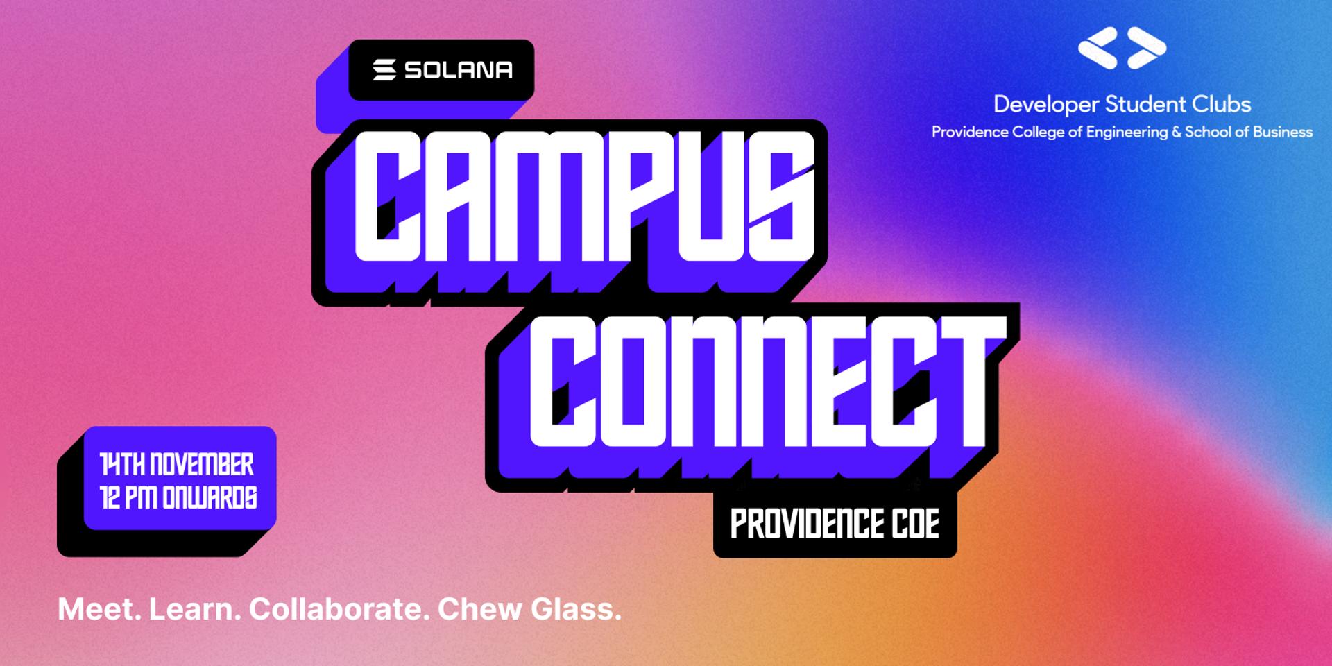 Cover Image for Solana Campus Connect - Providence College of Engineering