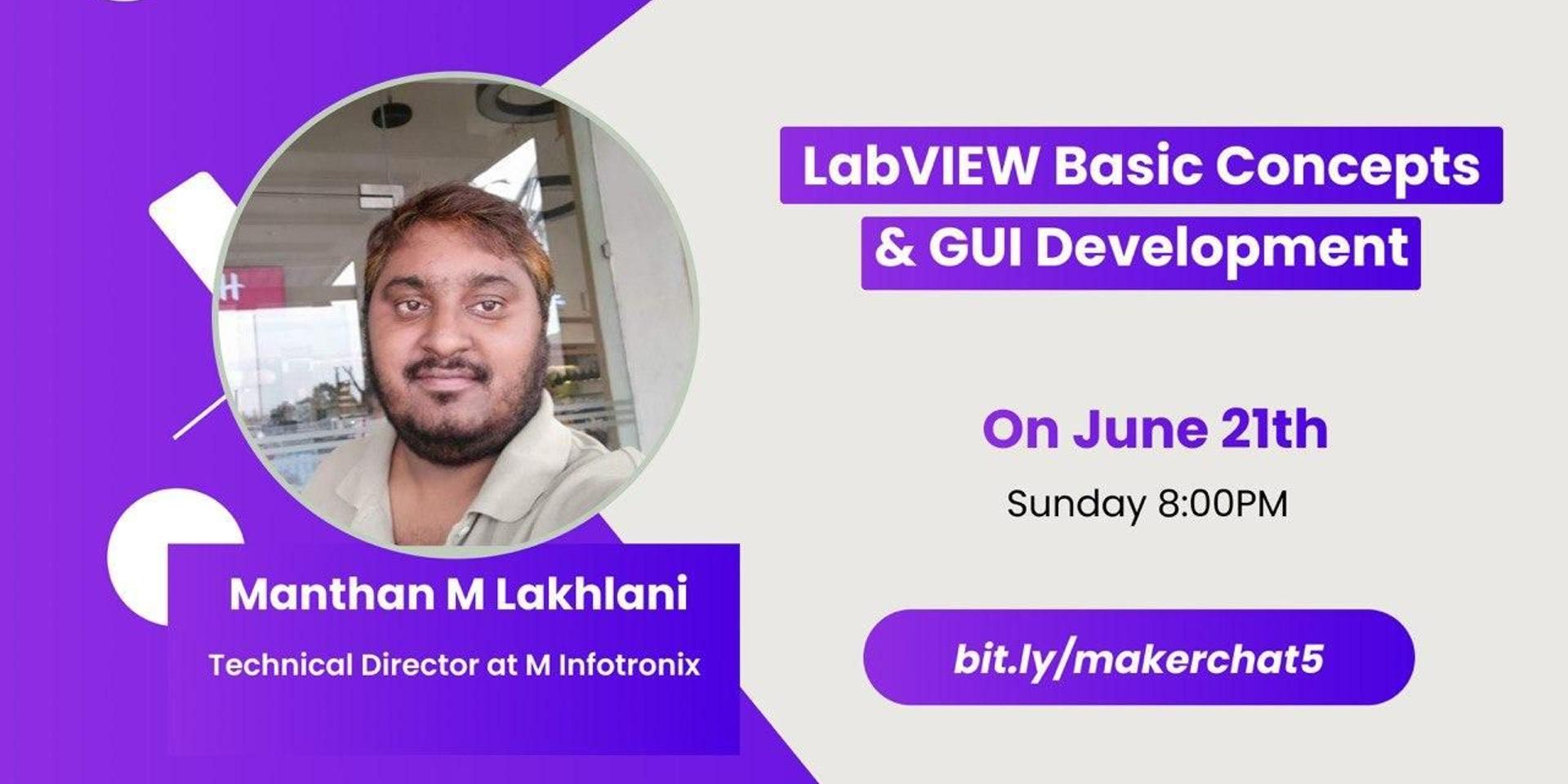 Cover Image for MakerChat 0x05: LabVIEW Basic Concepts & GUI Development