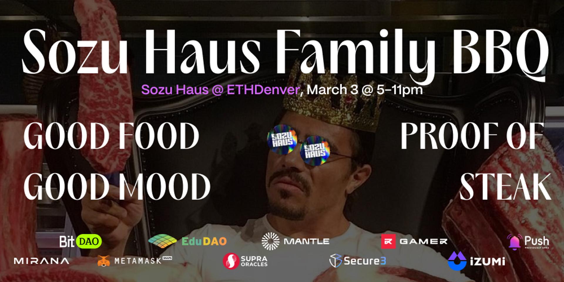Cover Image for Sozu Haus Family BBQ