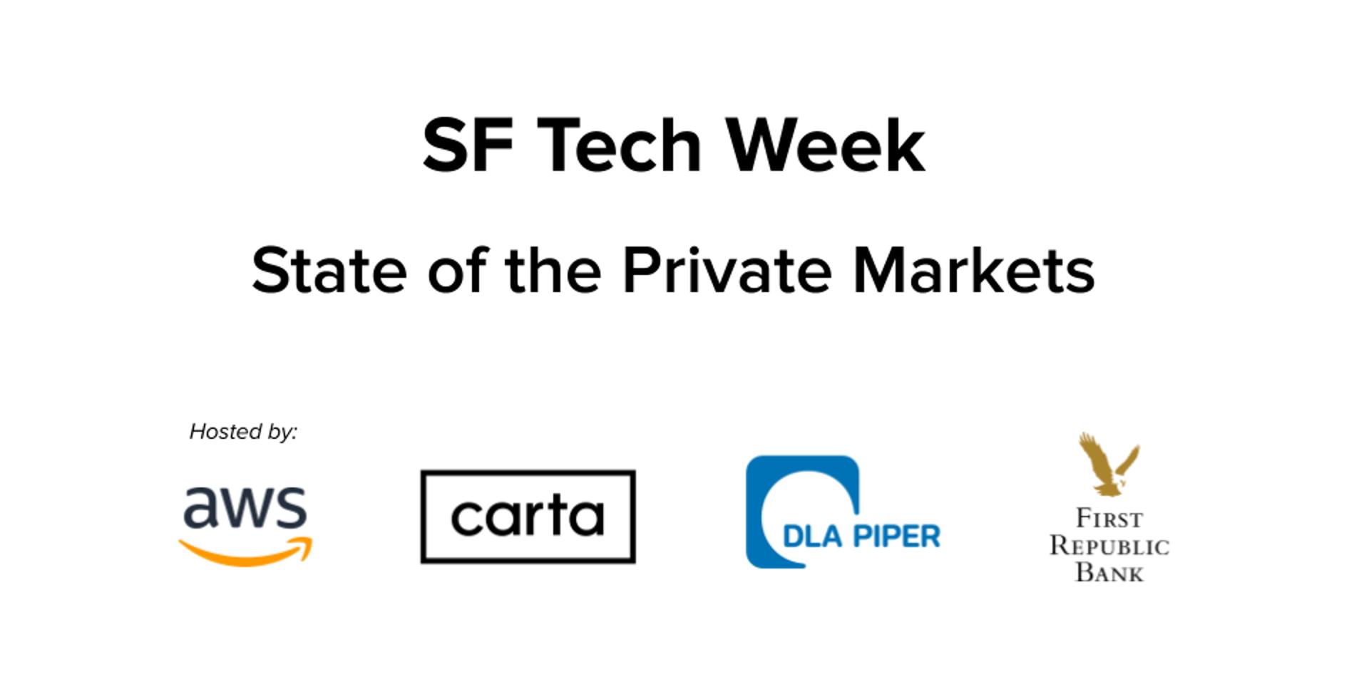 Cover Image for SF Tech Week - State of the Private Markets Panel + Networking Event