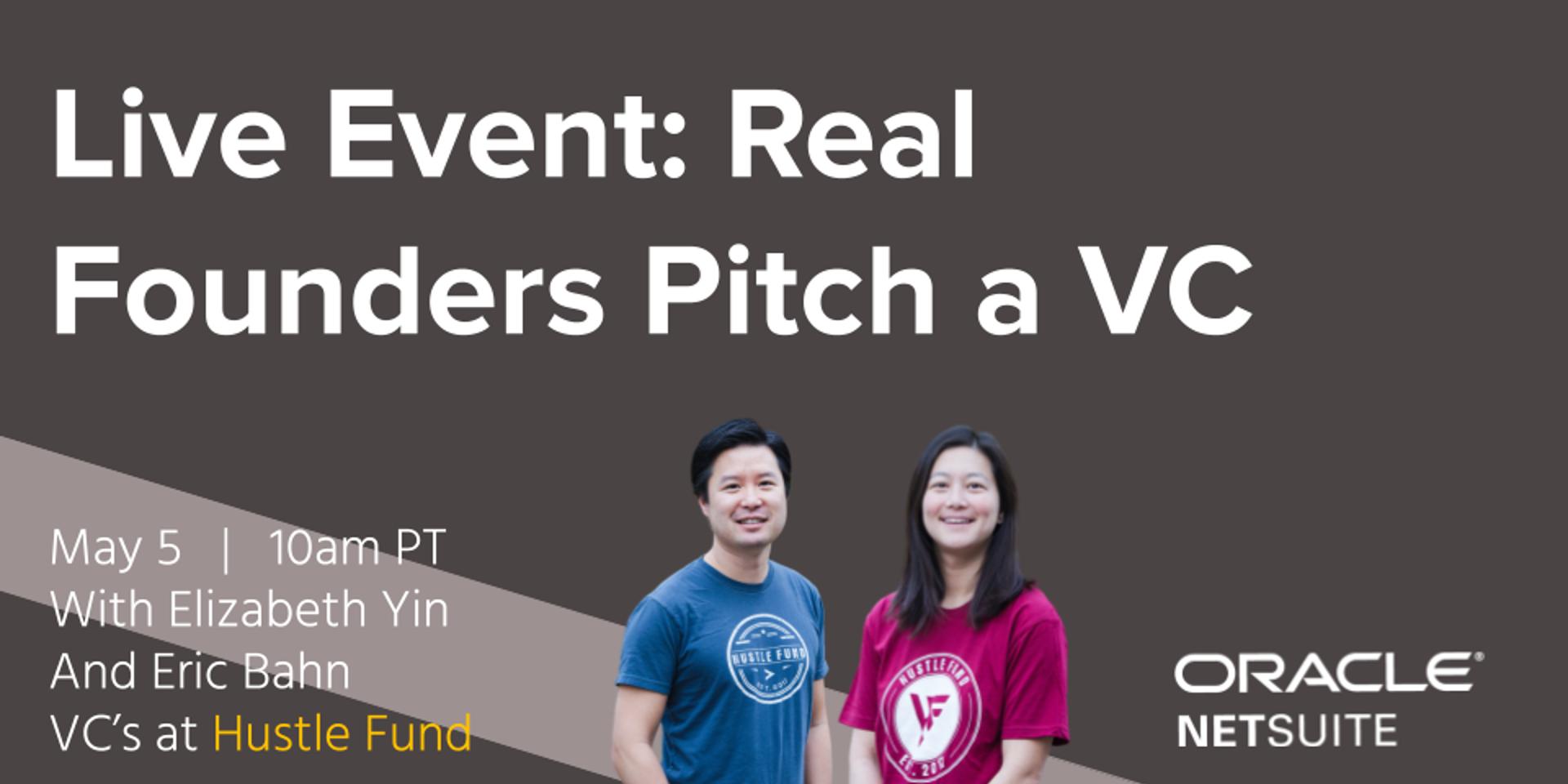 Cover Image for Live Event: Real Founders Pitch a VC