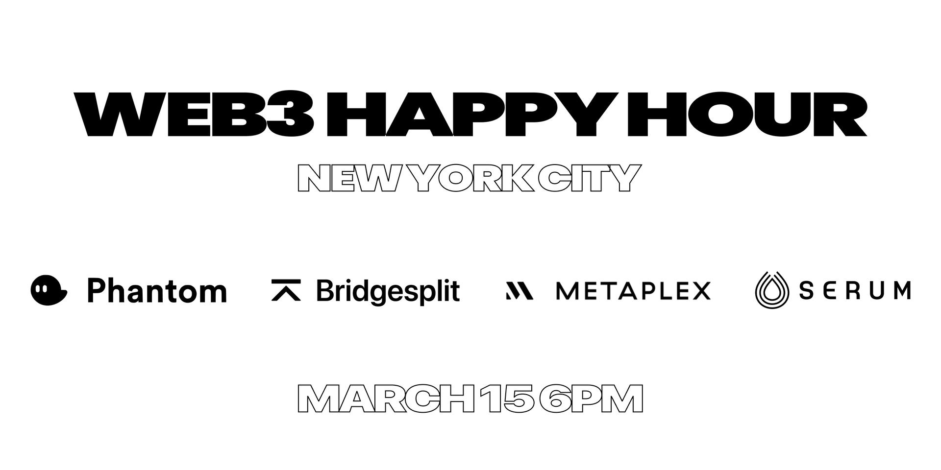 Cover Image for Web3 Happy Hour