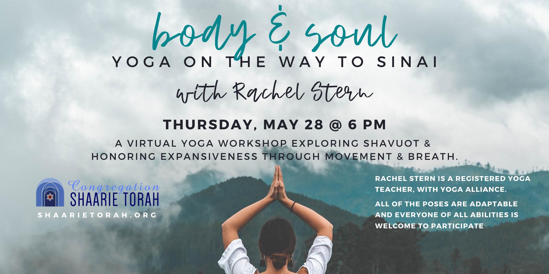 Cover Image for Body & Soul: Yoga on the Way to Sinai 