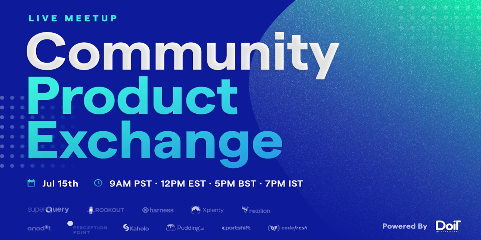 Cover Image for DoiT International Product Exchange Event