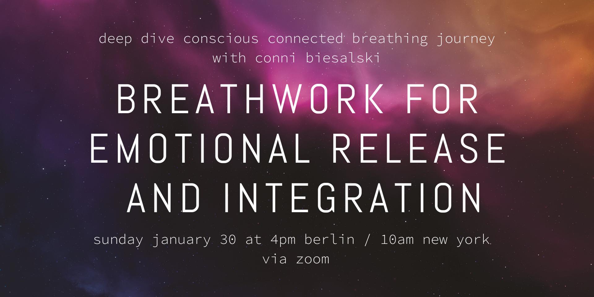 Cover Image for Breathwork for Emotional Release + Integration