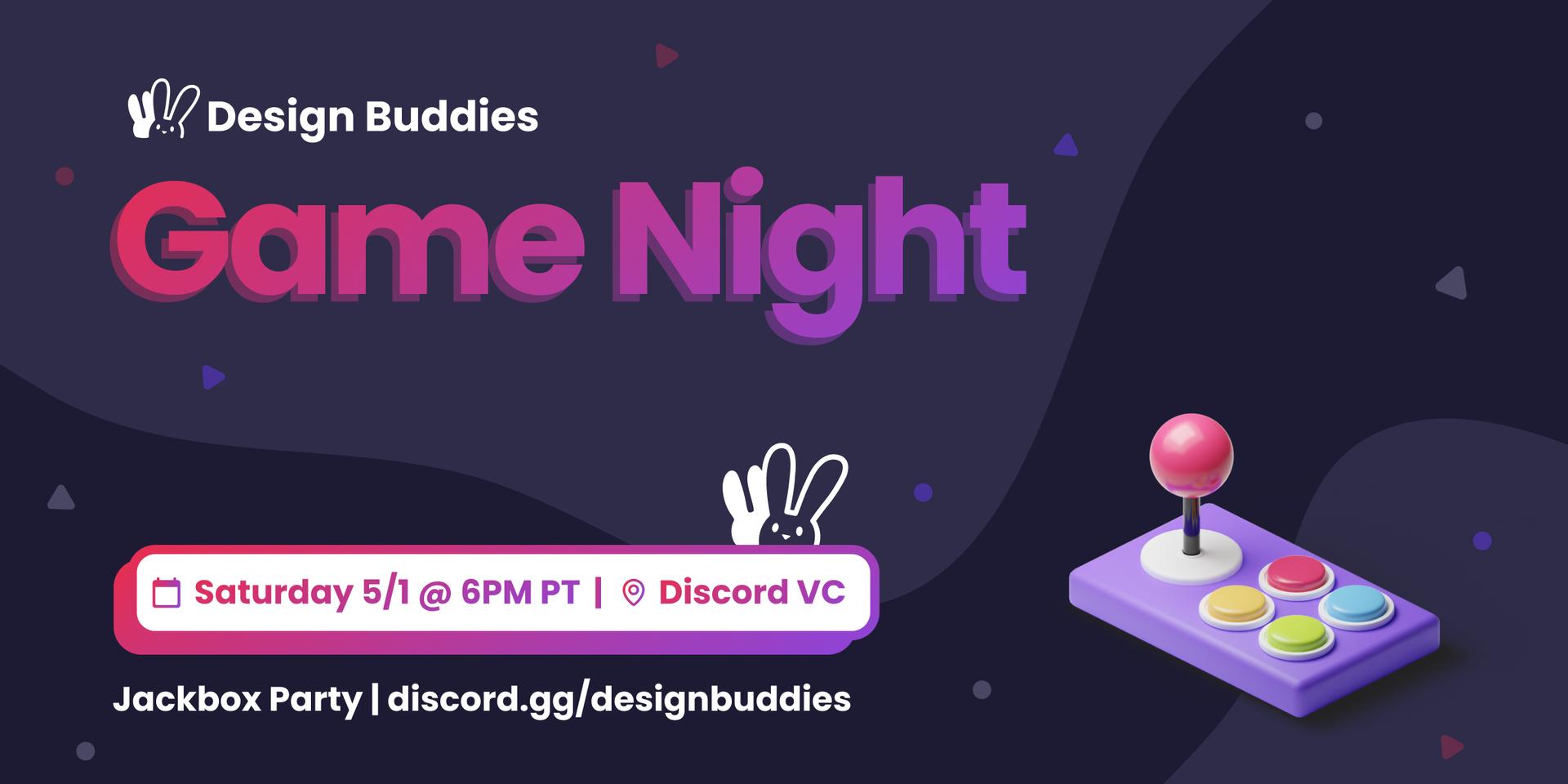Cover Image for Design Buddies: Game Night
