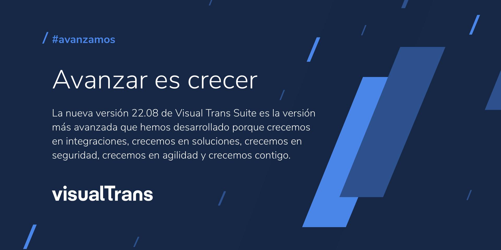 Cover Image for Presentación de Novedades Visual Trans Suite 22.08