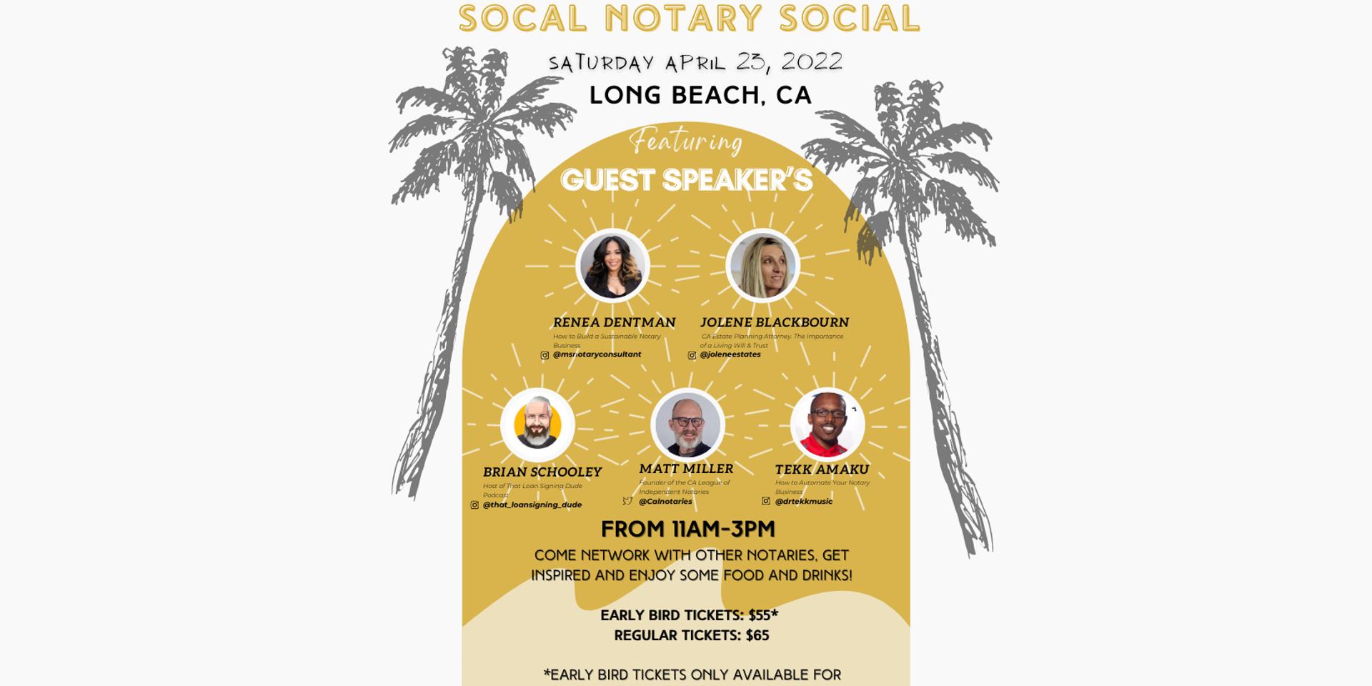 Cover Image for SoCal Notary Social ☀️