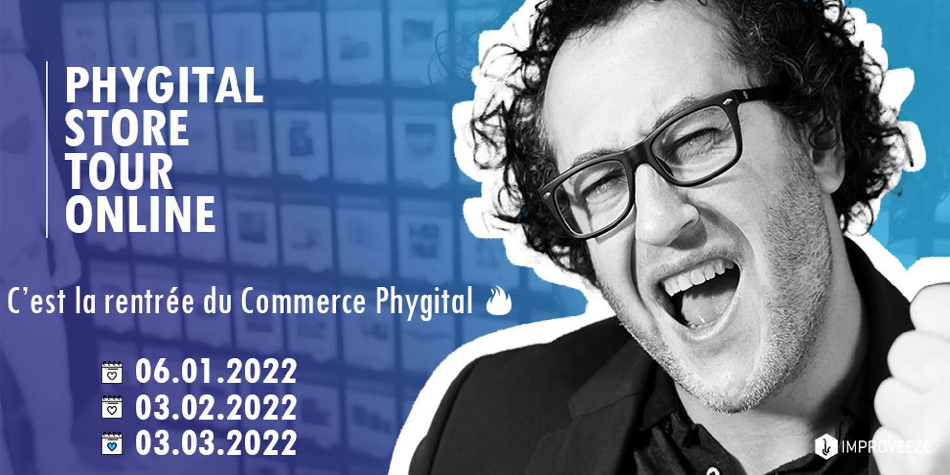 Cover Image for PHYGITAL STORE TOUR ONLINE : C'est la rentrée du Commerce Phygital 💥🚀