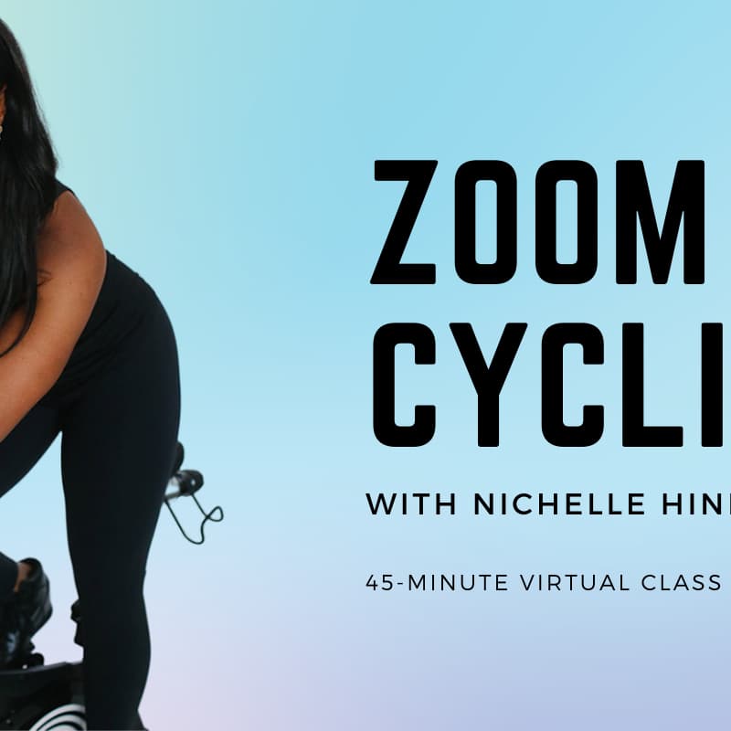 Zoom spin class sale